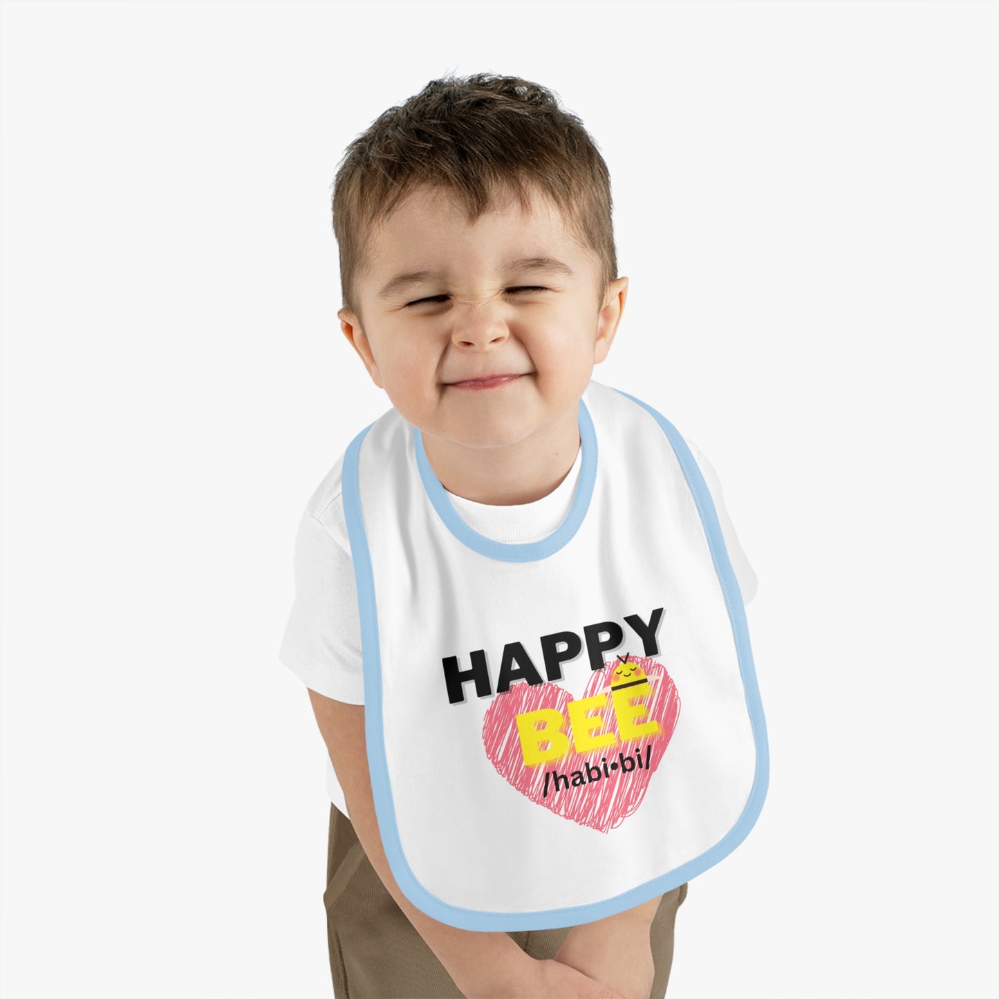 Happy Bee Jersey Bib