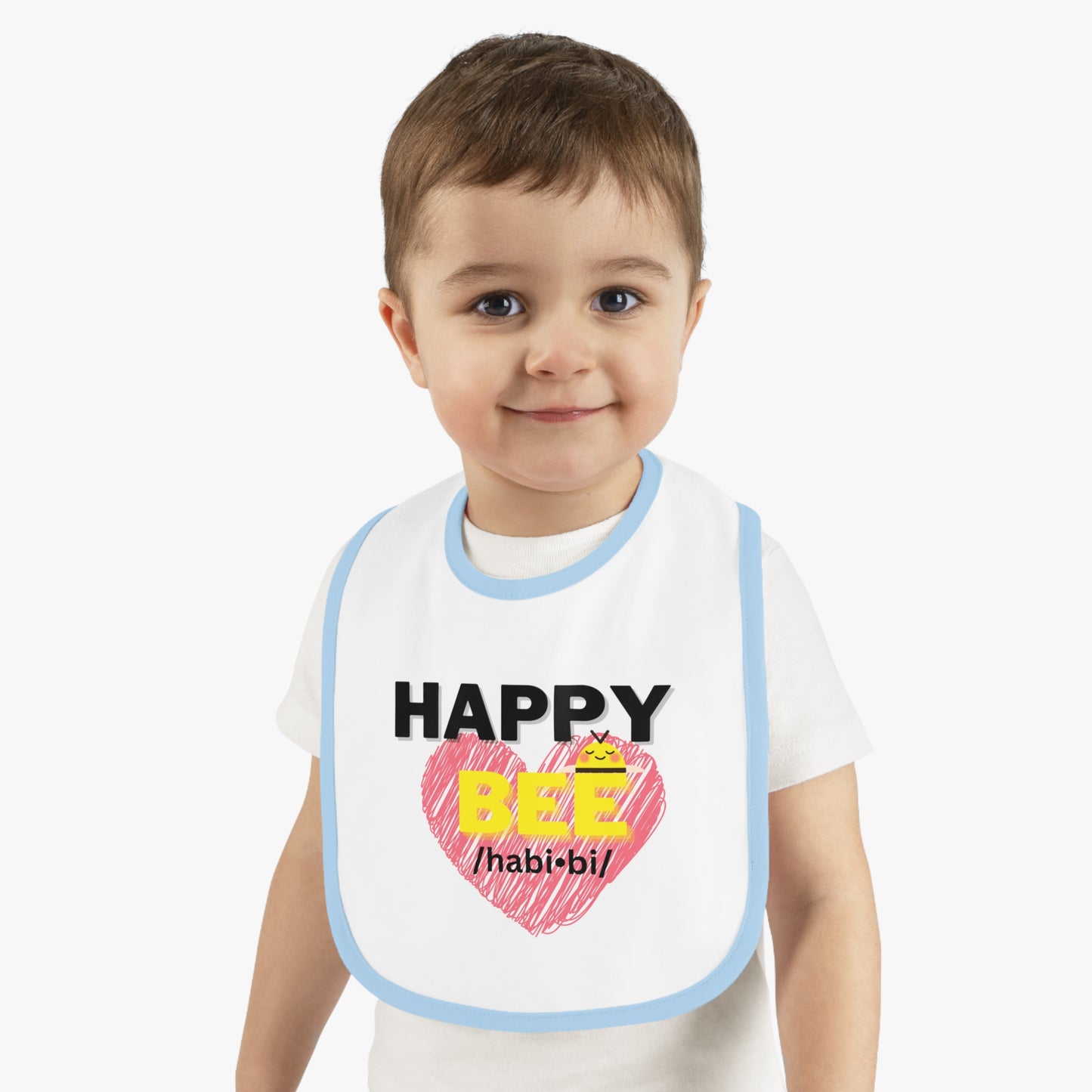 Happy Bee Jersey Bib