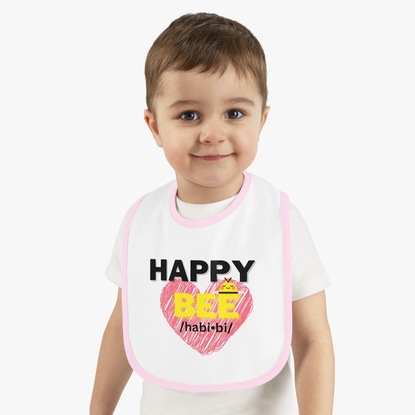 Happy Bee Jersey Bib