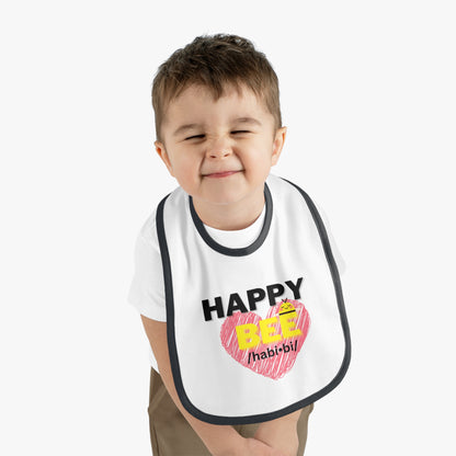 Happy Bee Jersey Bib