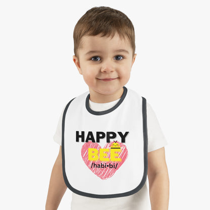 Happy Bee Jersey Bib