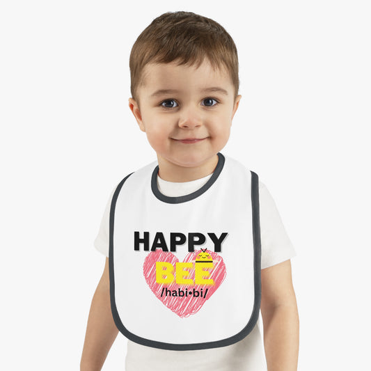Happy Bee Jersey Bib